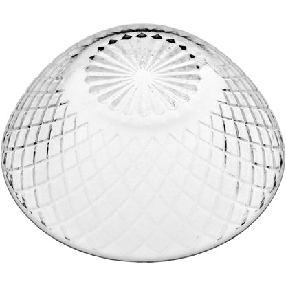 Saladeira de Vidro Transparente 450ml 5x13cm - Jogo com 6 Peças