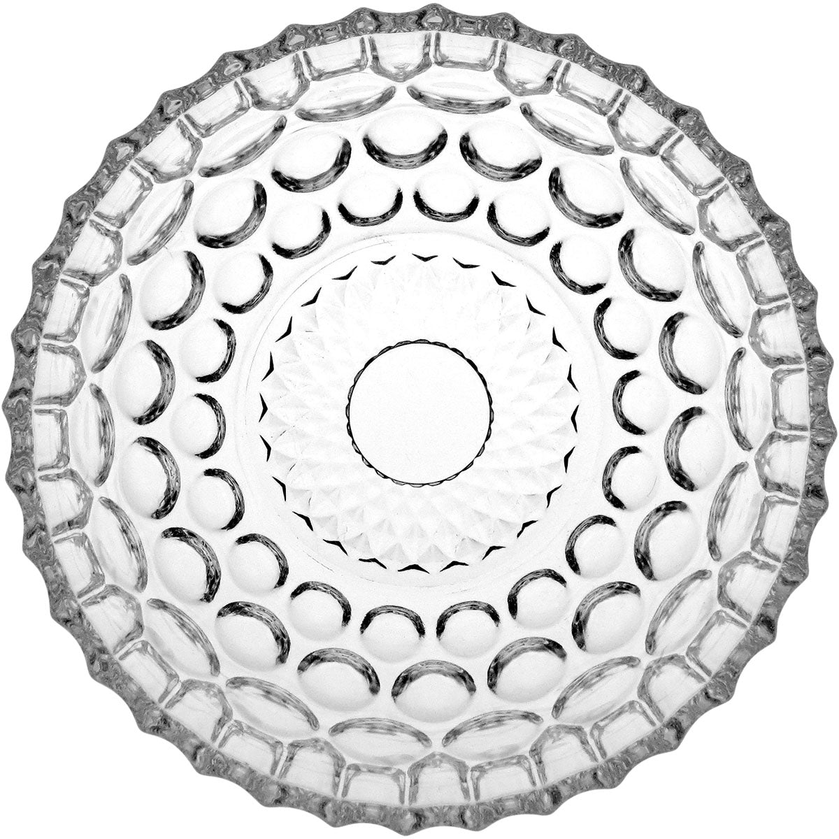 Saladeira de Vidro Transparente 450ml 6x13cm - Elegante e Resistente