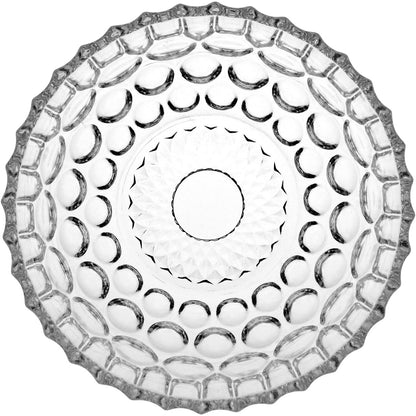 Saladeira de Vidro Transparente 450ml 6x13cm - Elegante e Resistente