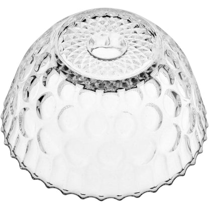 Saladeira de Vidro Transparente 450ml 6x13cm - Elegante e Resistente