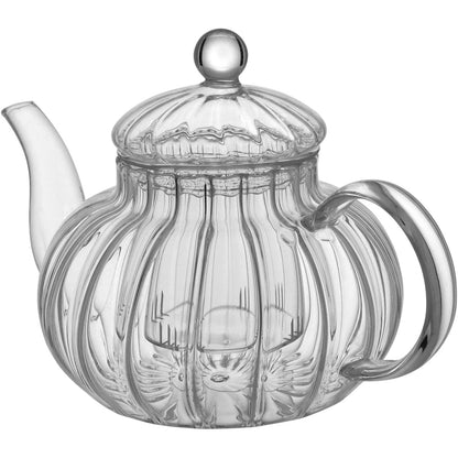 Chaleira de Borossilicato 600ml Transparente com Bico de Precisão