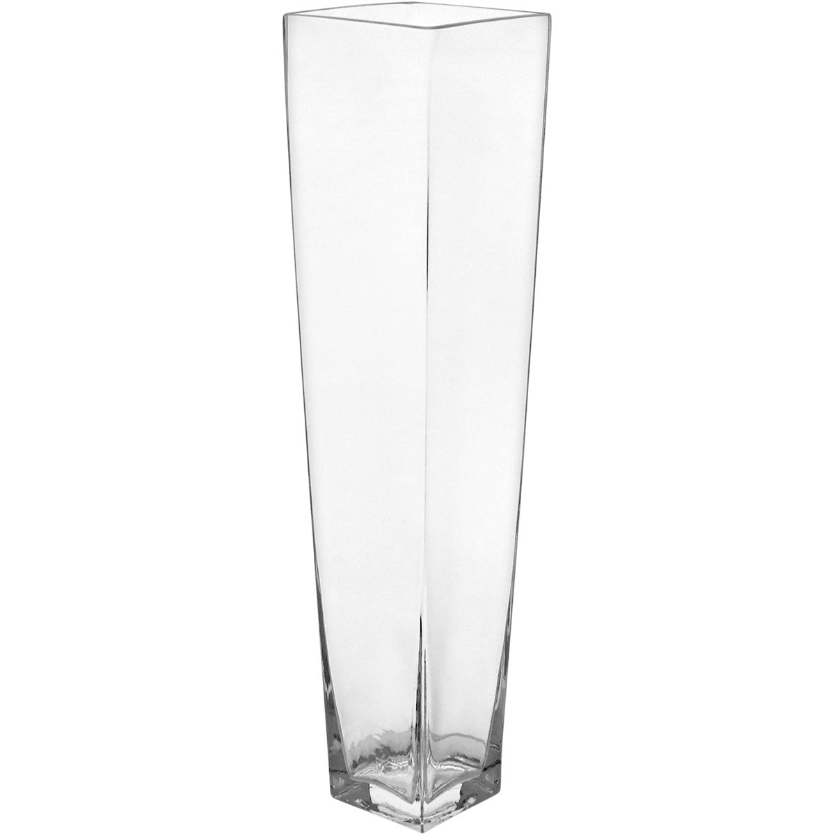 Vaso Vidro 50x11x11cm Transparente