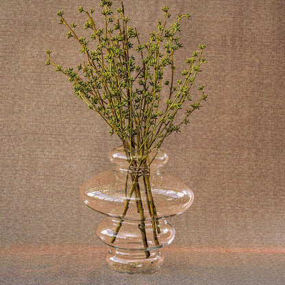 Vaso Vidro 30x28x28cm Transparente