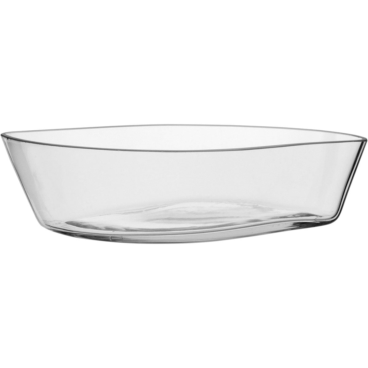 Centro de Mesa de Vidro Transparente 25x20cm Decorativo Elegante