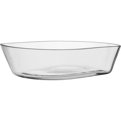 Centro de Mesa de Vidro Transparente 25x20cm Decorativo Elegante