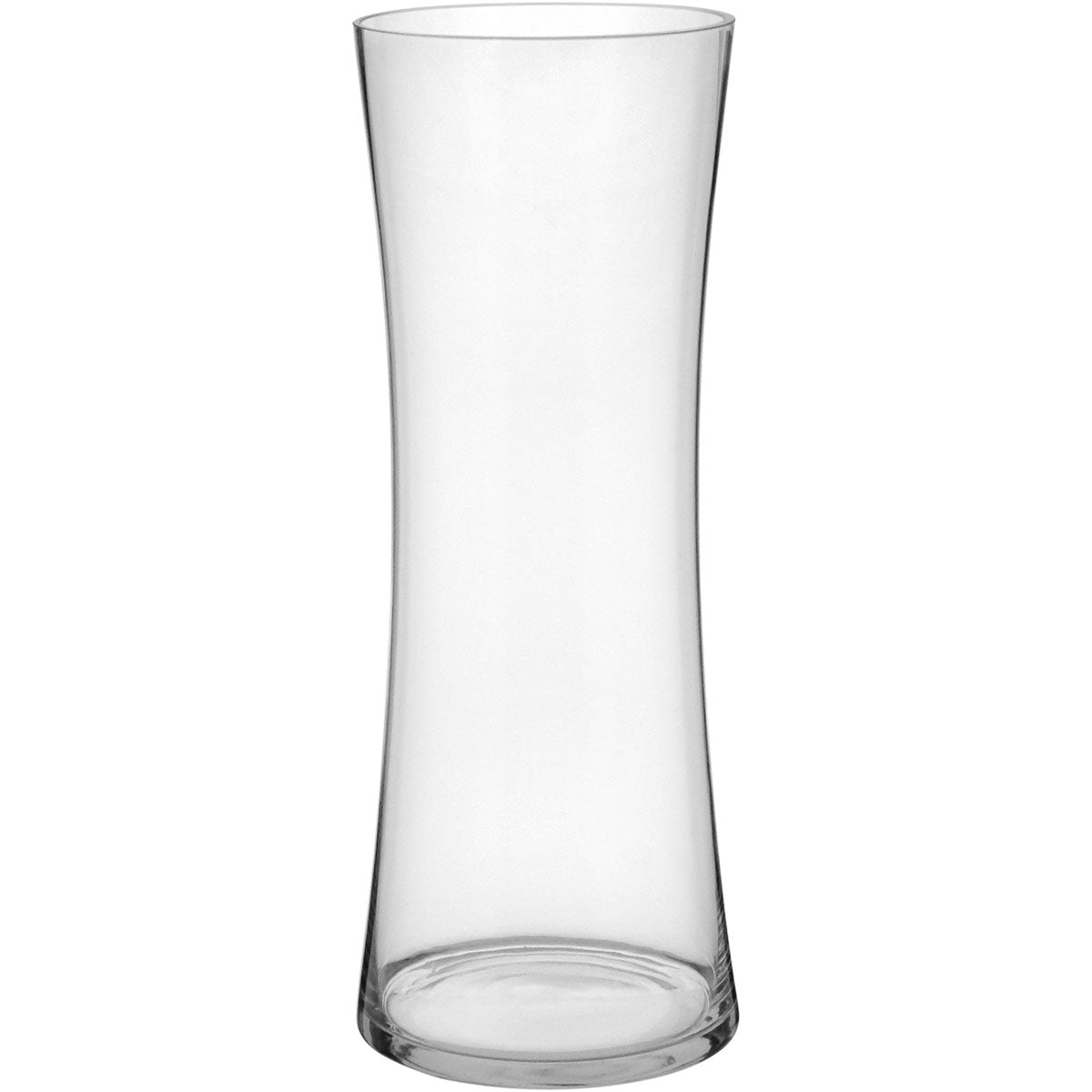 Vaso de Vidro Transparente Charlise 40x14cm para Decoração