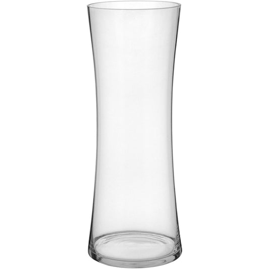 Vaso de Vidro Transparente Charlise 40x14cm para Decoração