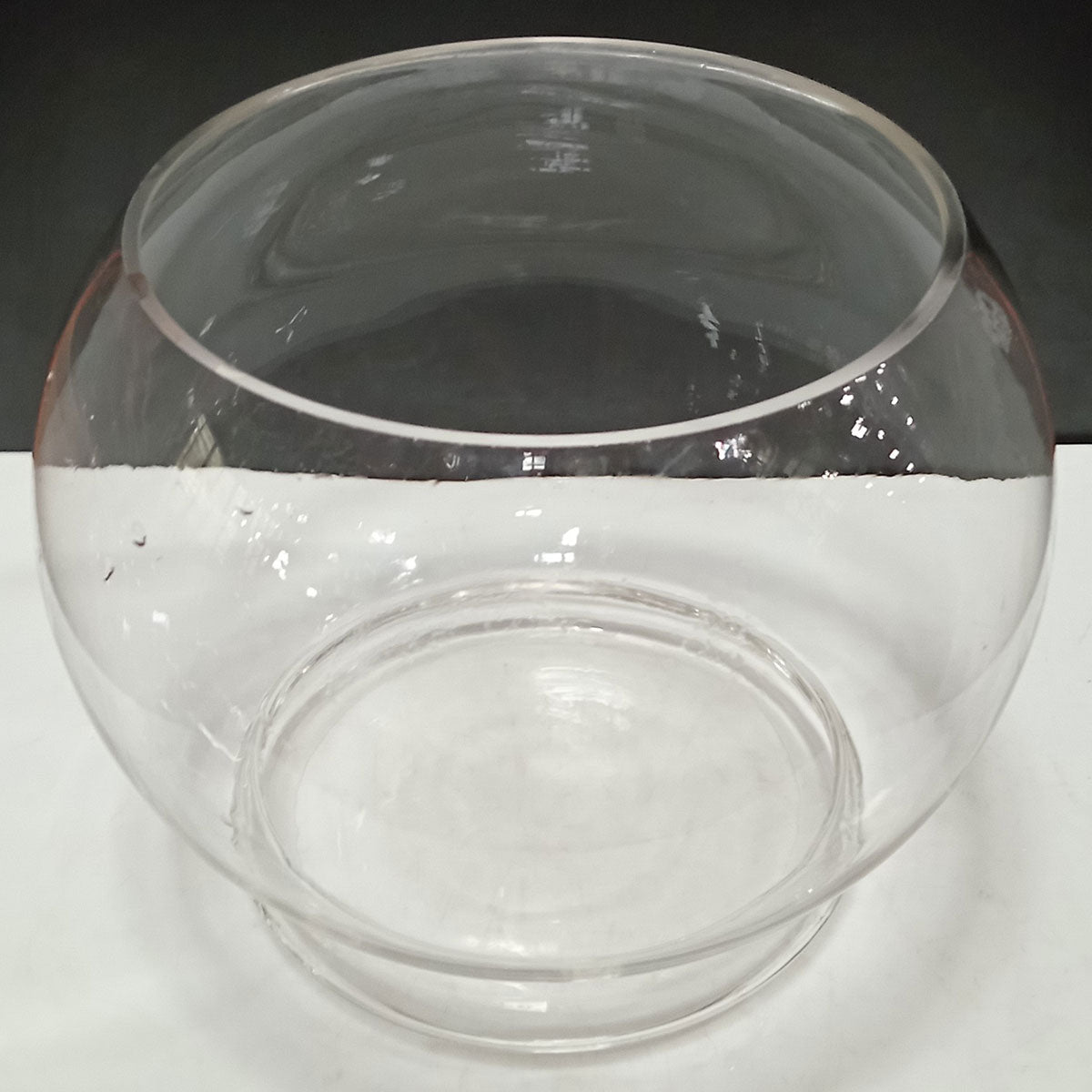 Vaso Vidro 20x24x24cm Transparente