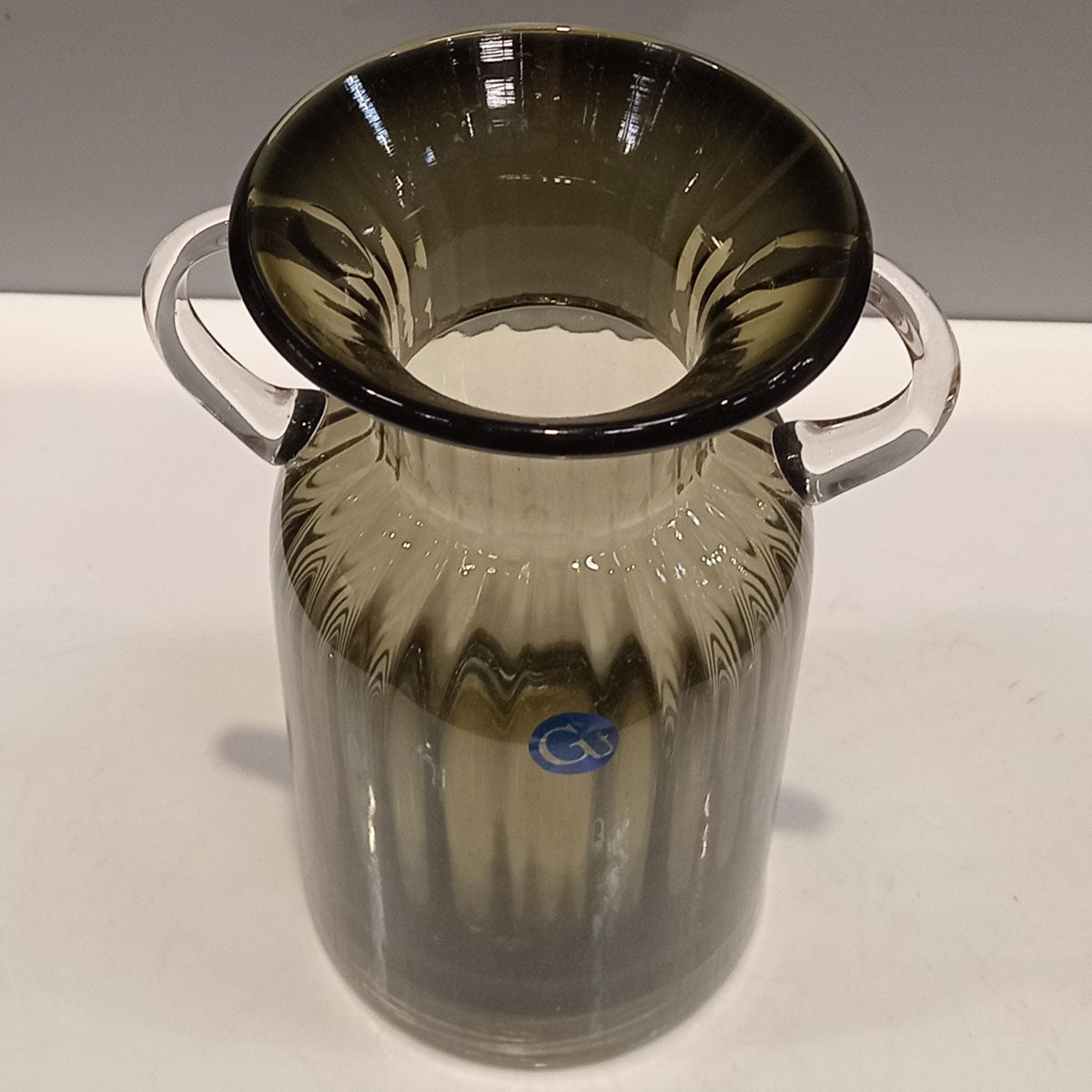 Vaso Vidro 20x15x15cm Verde