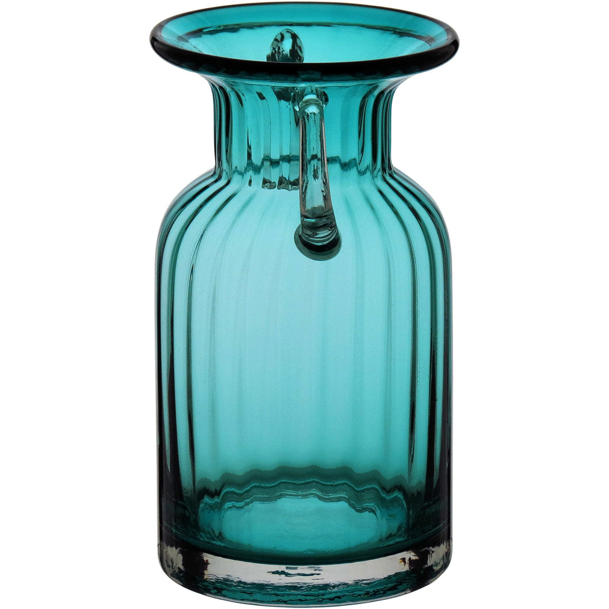 Vaso Vidro 20x15x15cm Azul