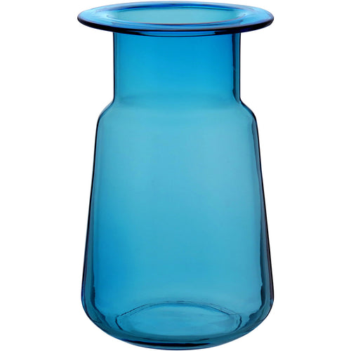 Vaso Vidro 26x15x15cm Azul