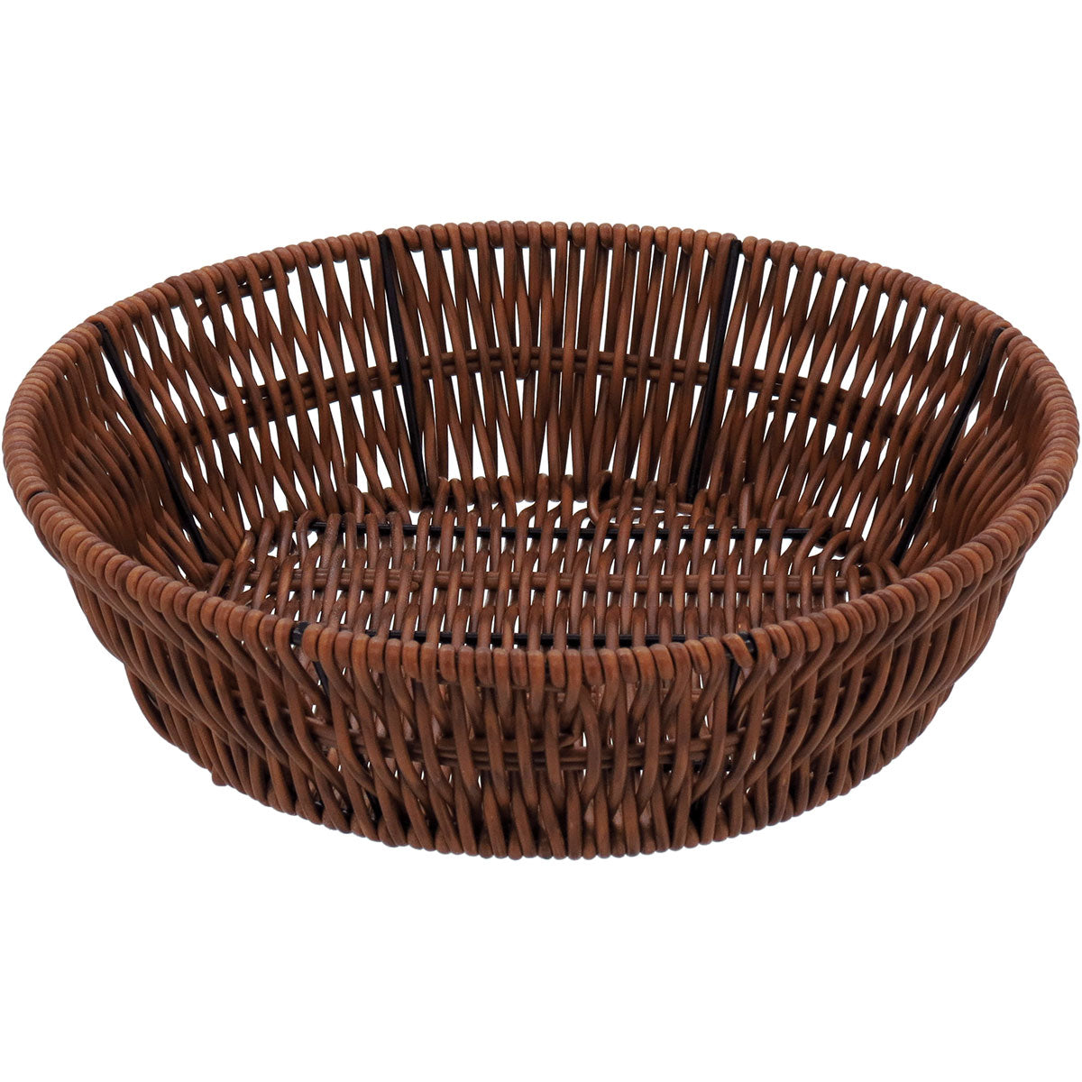 Cesta Plástica Marrom 5x22cm Organizador para Casa