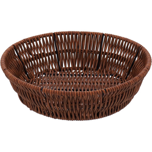 Cesta Plástica Marrom 5x22cm Organizador para Casa