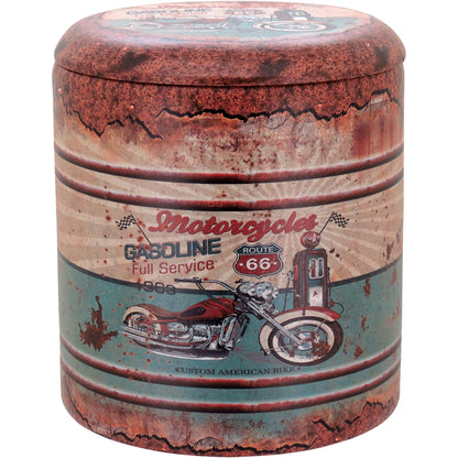 Conjunto de Banquetas MDF Coloridas 3 Peças - Multicolorido e Duráveis