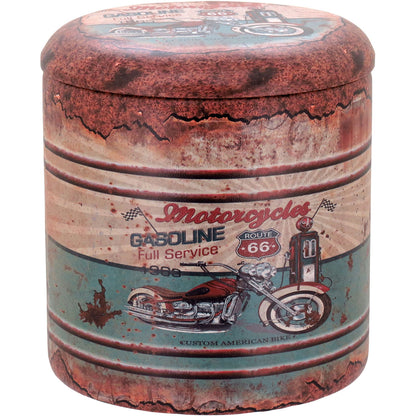 Conjunto de Banquetas MDF Coloridas 3 Peças - Multicolorido e Duráveis