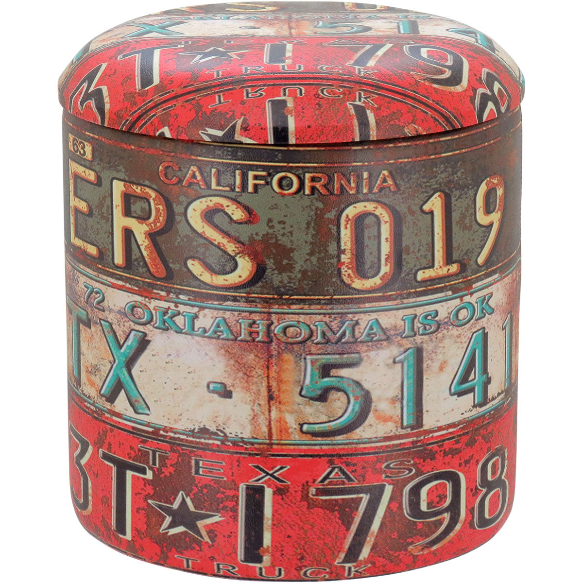 Conjunto de Banquetas MDF Colorido Multicolorido Tamanho G, M e P