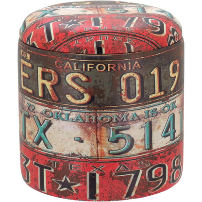 Conjunto de Banquetas MDF Colorido Multicolorido Tamanho G, M e P