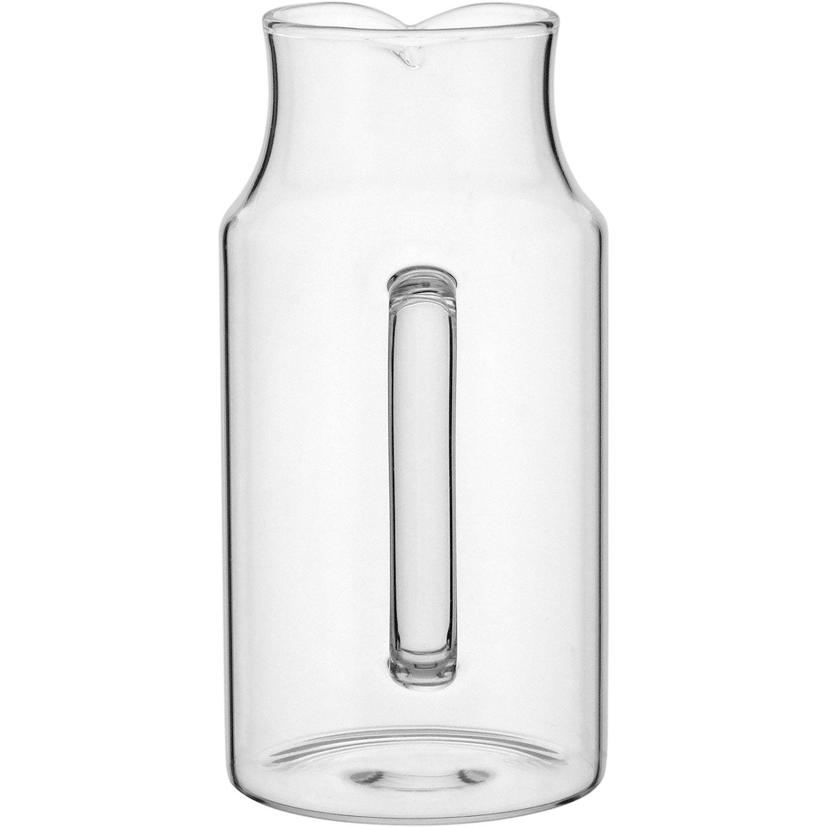Jarra de Vidro Borossilicato com Tampa Inox 1,5L Transparente 23x16cm
