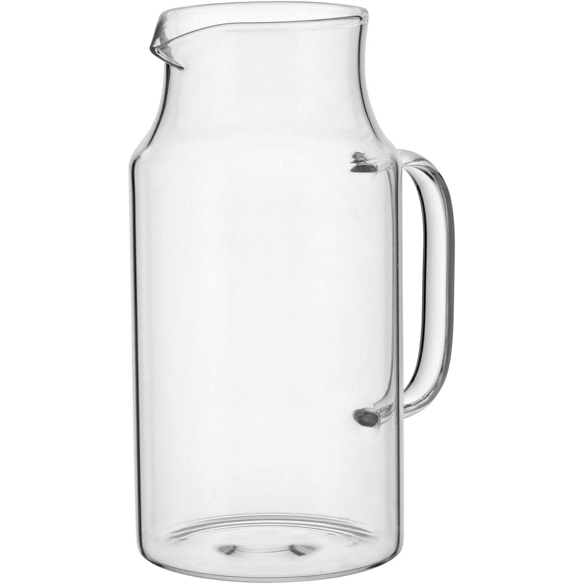 Jarra de Vidro Borossilicato com Tampa Inox 1,5L Transparente 23x16cm