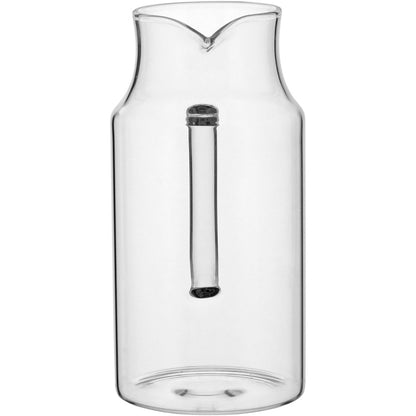 Jarra de Vidro Borossilicato com Tampa Inox 1,5L Transparente 23x16cm