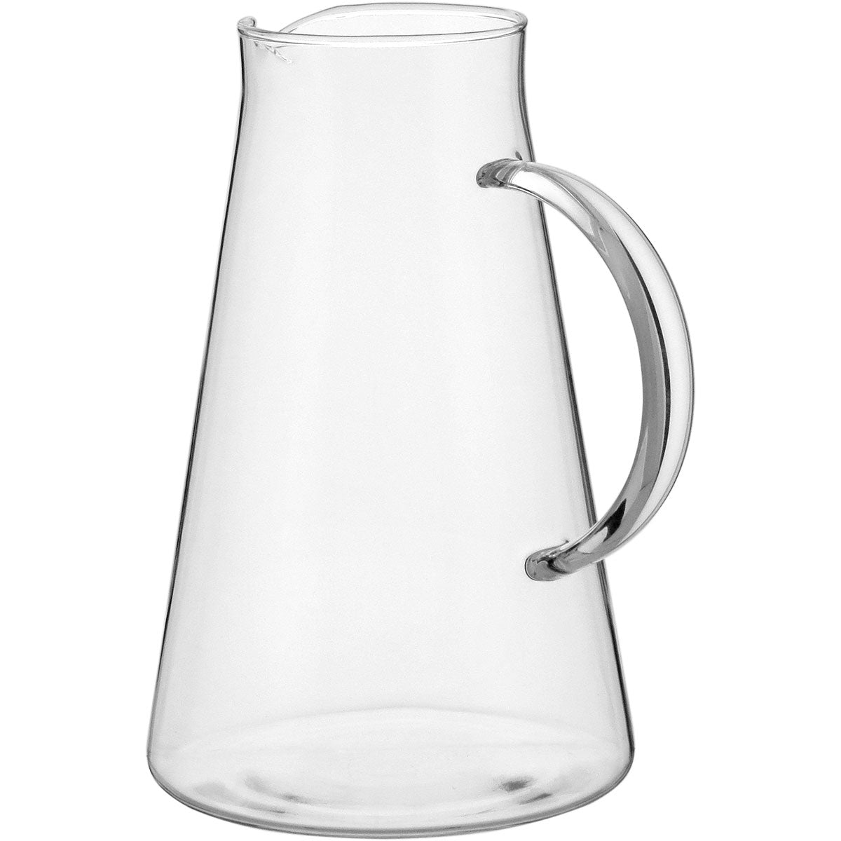 Jarra de Vidro Borossilicato 1,8L com Tampa Inox Transparente 23x18cm