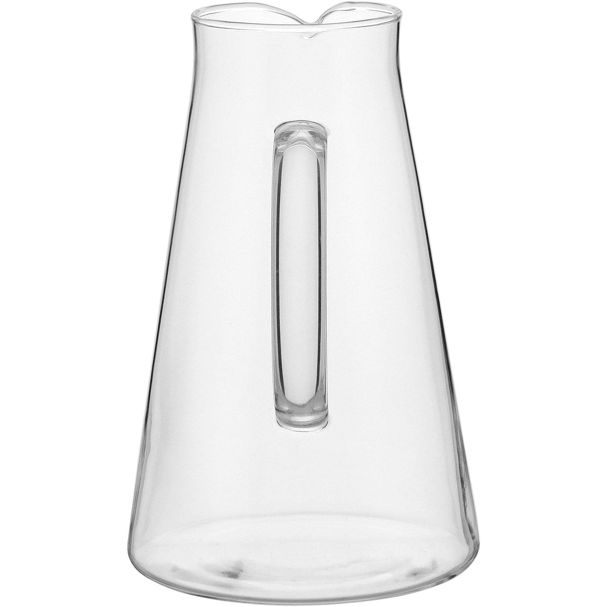 Jarra de Vidro Borossilicato 1,8L com Tampa Inox Transparente 23x18cm