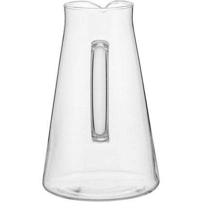 Jarra de Vidro Borossilicato 1,8L com Tampa Inox Transparente 23x18cm