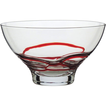 Centro de Mesa Decorativo em Vidro Transparente 10x19cm