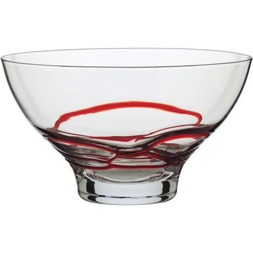 Centro de Mesa Decorativo em Vidro Transparente 10x19cm