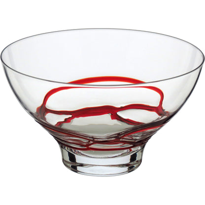 Centro de Mesa Decorativo em Vidro Transparente 10x19cm