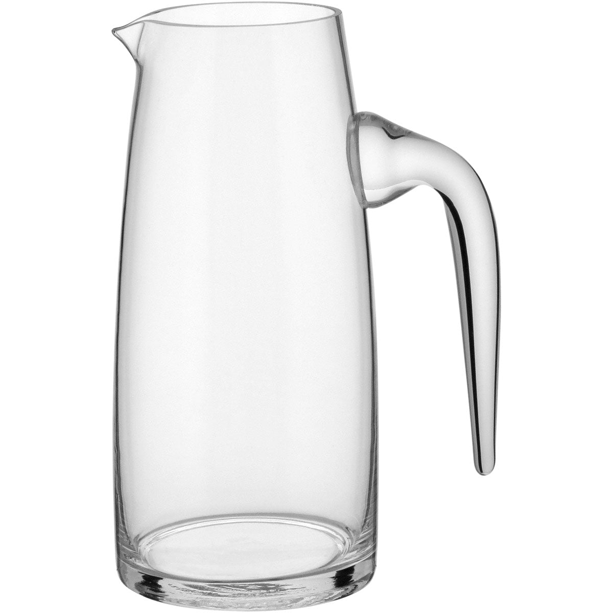 Jarra de Vidro Transparente 850ml com Bico Antiderrame 19x13cm