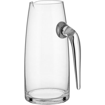 Jarra de Vidro Transparente 850ml com Bico Antiderrame 19x13cm