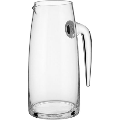 Jarra de Vidro Transparente 850ml com Bico Antiderrame 19x13cm