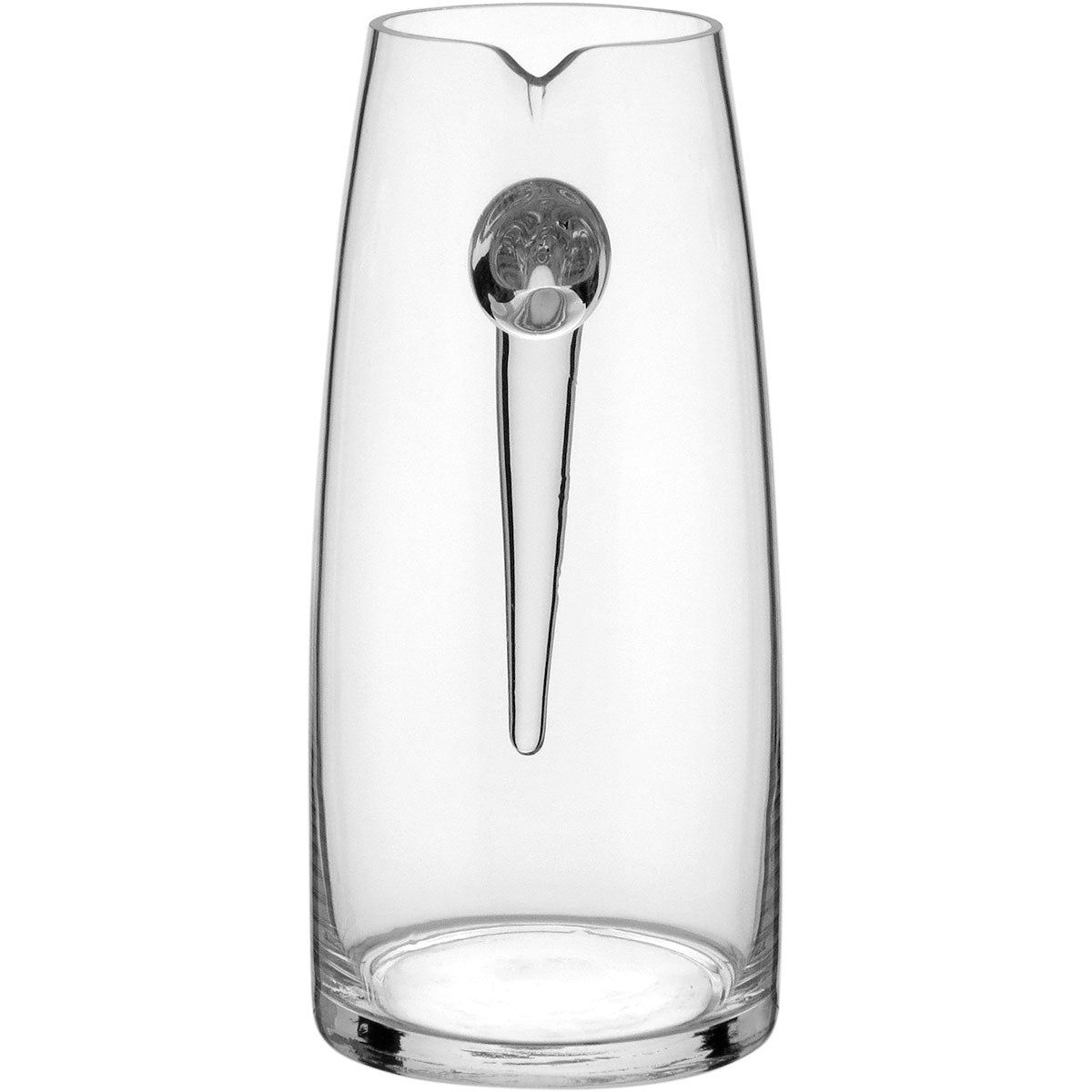 Jarra de Vidro Transparente 850ml com Bico Antiderrame 19x13cm