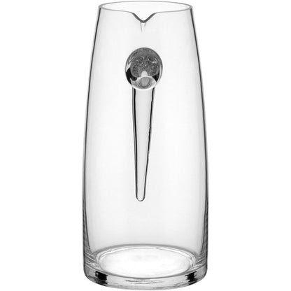 Jarra de Vidro Transparente 850ml com Bico Antiderrame 19x13cm