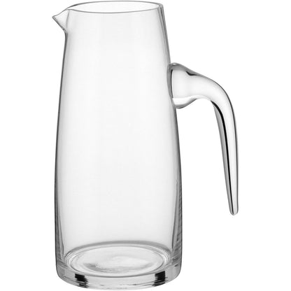 Jarra de Vidro Transparente 1,2L com Bico Antiderrame 21x14cm