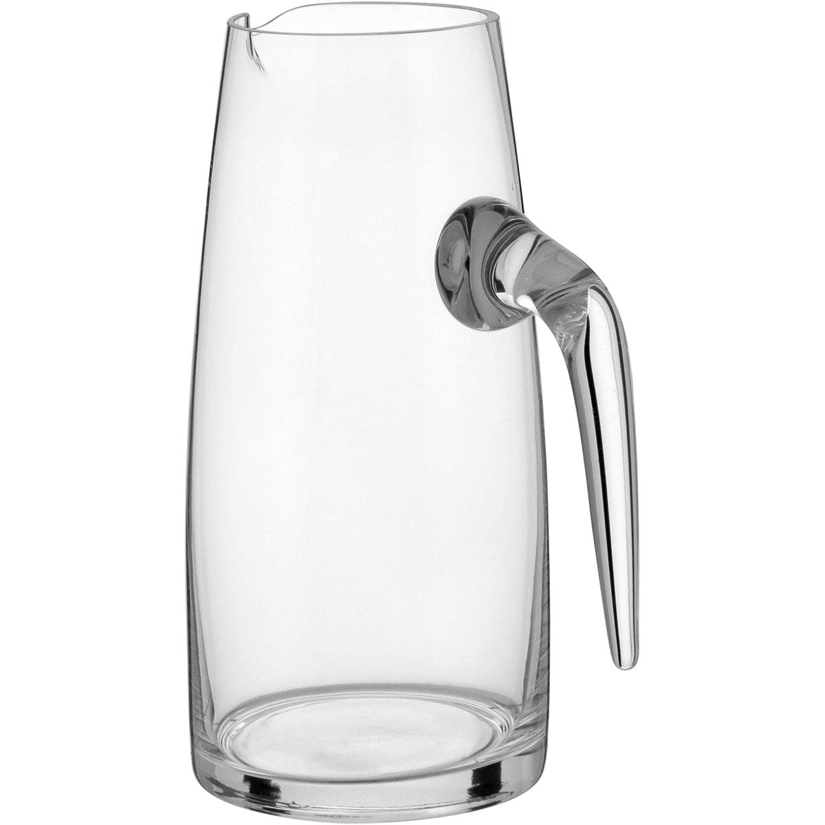 Jarra de Vidro Transparente 1,2L com Bico Antiderrame 21x14cm