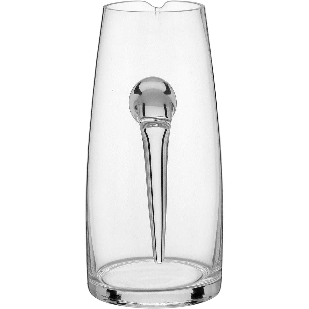 Jarra de Vidro Transparente 1,2L com Bico Antiderrame 21x14cm