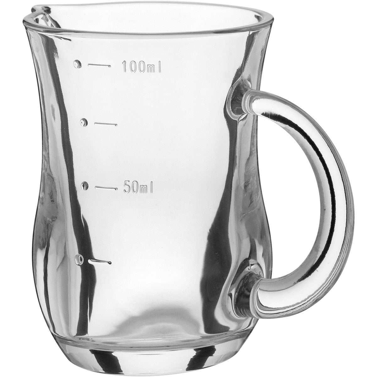 Mini Jarra de Vidro 100ml Transparente 9x8x6cm para Sucos e Molhos