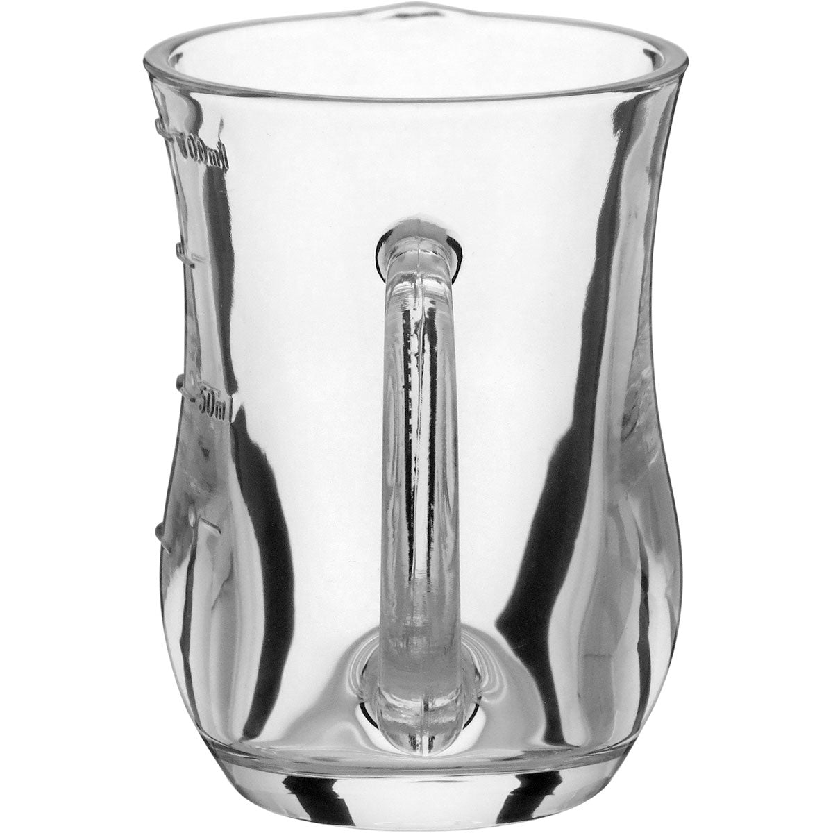 Mini Jarra de Vidro 100ml Transparente 9x8x6cm para Sucos e Molhos