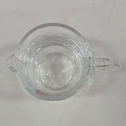 Mini Jarra de Vidro 100ml Transparente 9x8x6cm para Sucos e Molhos