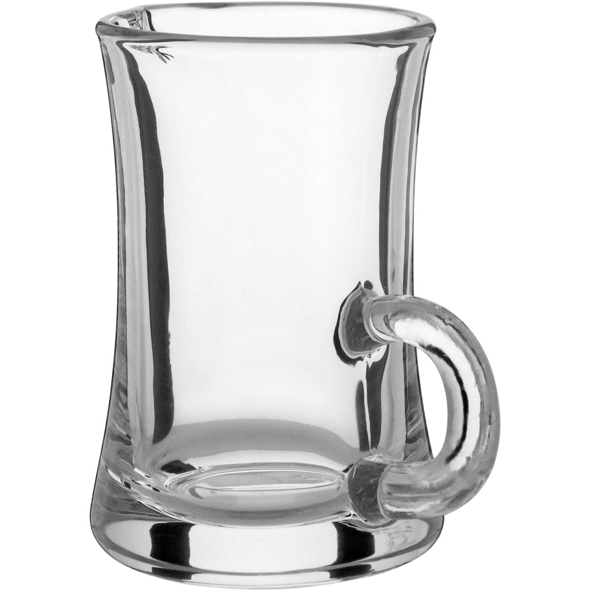 Mini Jarra de Vidro Transparente 100ml 8x9x5cm para Sucos e Molhos