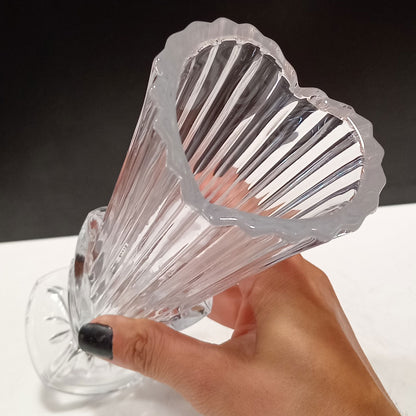 Vaso Vidro 20x7x7cm Transparente