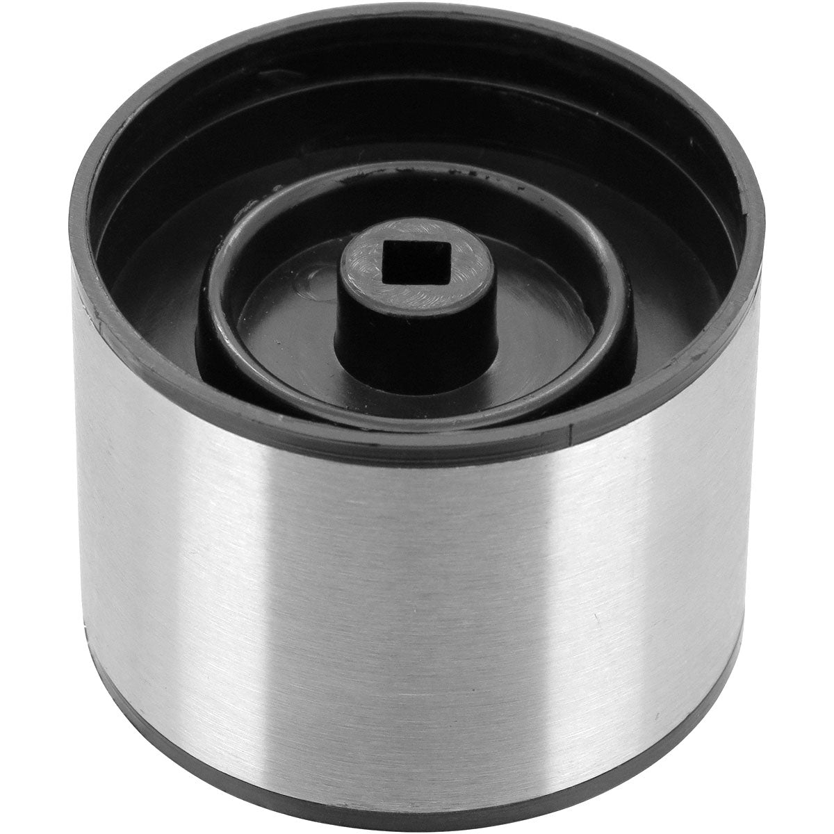 Moedor de Sal e Pimenta Plástico Transparente 18x6cm Mecanismo Ajustável