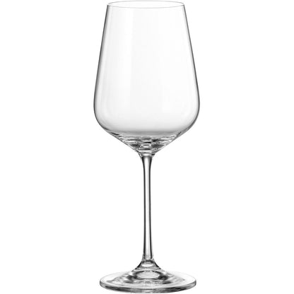 Conjunto 16 Taças Bohemia Globo Cristal Transparente para Vinho e Champanhe