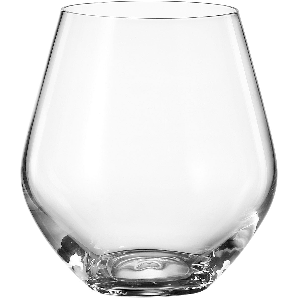 Conjunto 16 Taças Bohemia Globo Cristal Transparente para Vinho e Champanhe