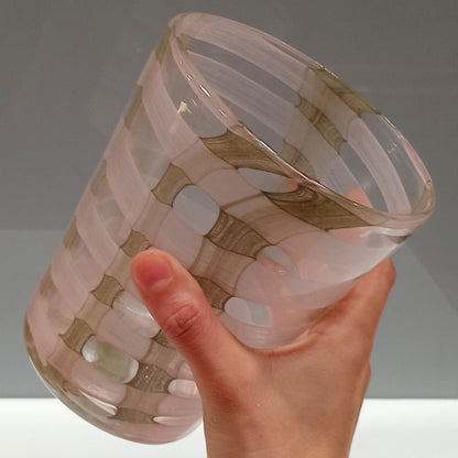 Vaso Vidro 15x13x13cm Verde