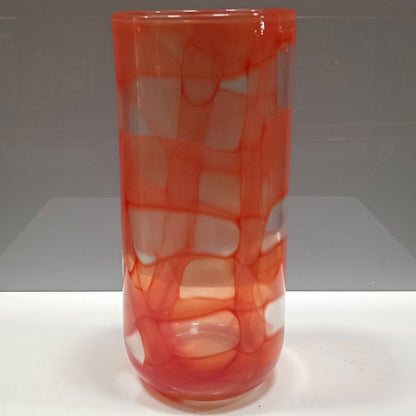 Vaso Vidro 28x12x12cm Âmbar