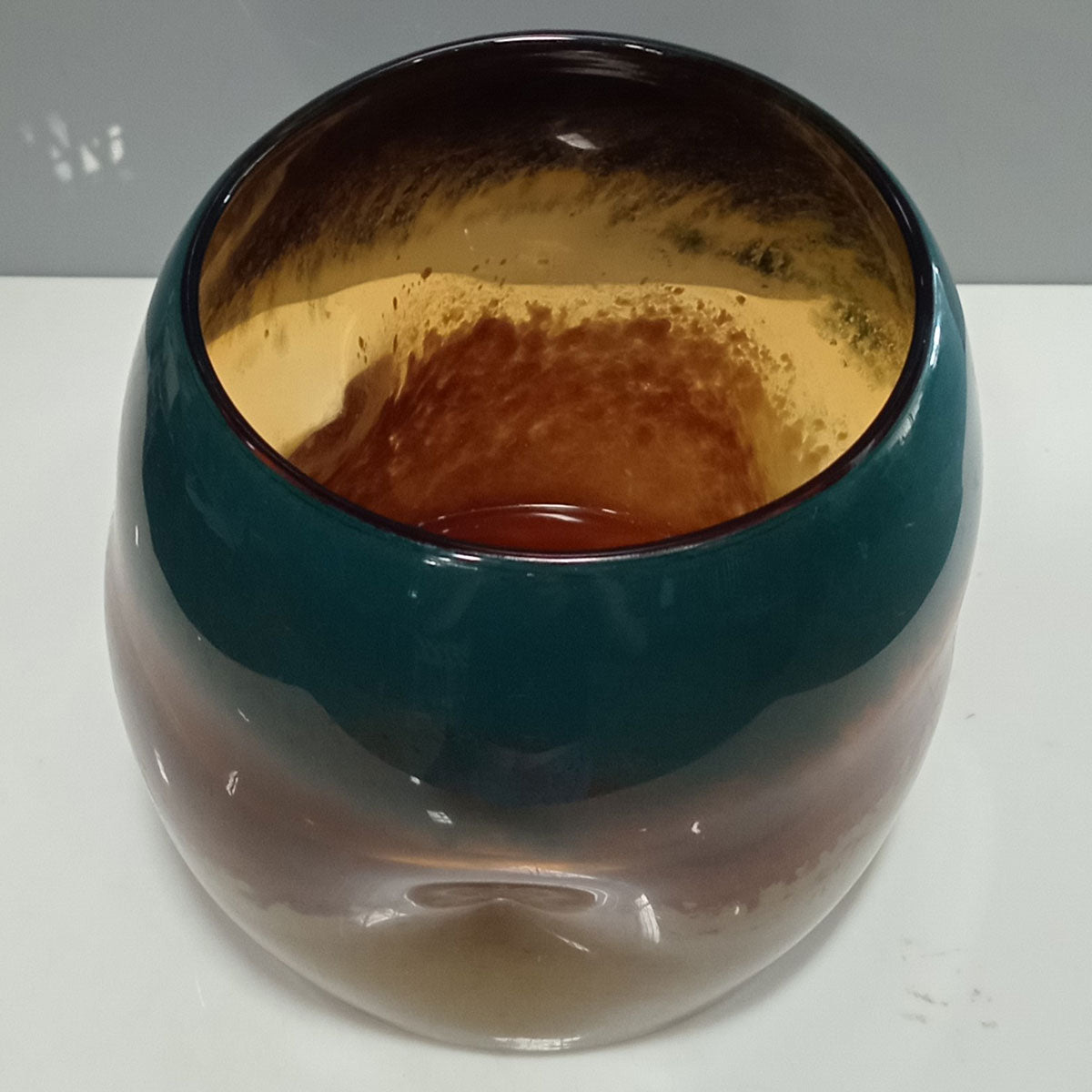 Vaso Vidro 17x18x18cm Color