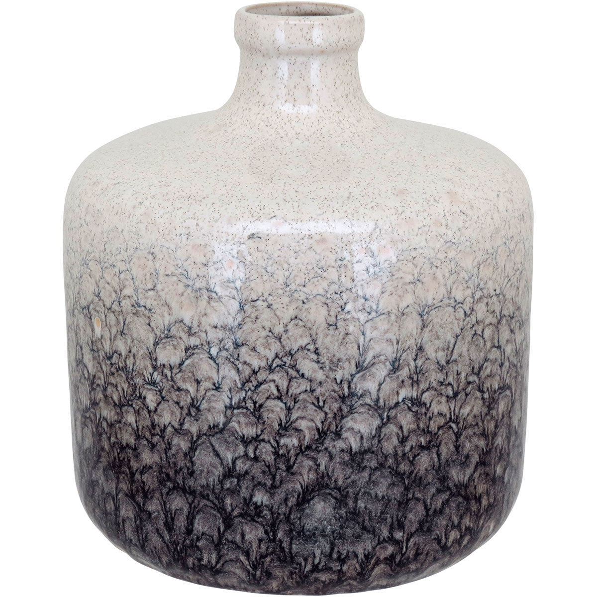 Vaso de Cerâmica Azul 20x17cm Ideal para Flores - Decoração Elegante
